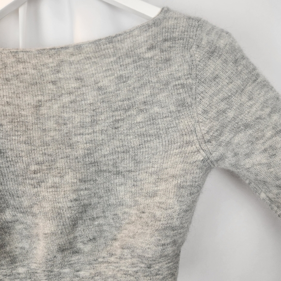 Jacquemus Le Cardigan Alzou in Light Grey size M(38) BNWT - Picture 13 of 14